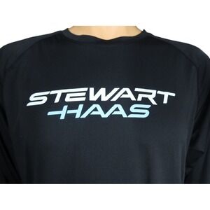 Stewart Haas Shirt Size XL Racing SH NASCAR Ford Crew Black Long Sleeve Team‎